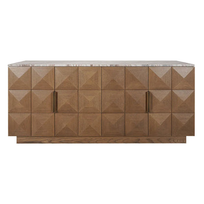 Benedict Sculptural Wooden Buffet Table