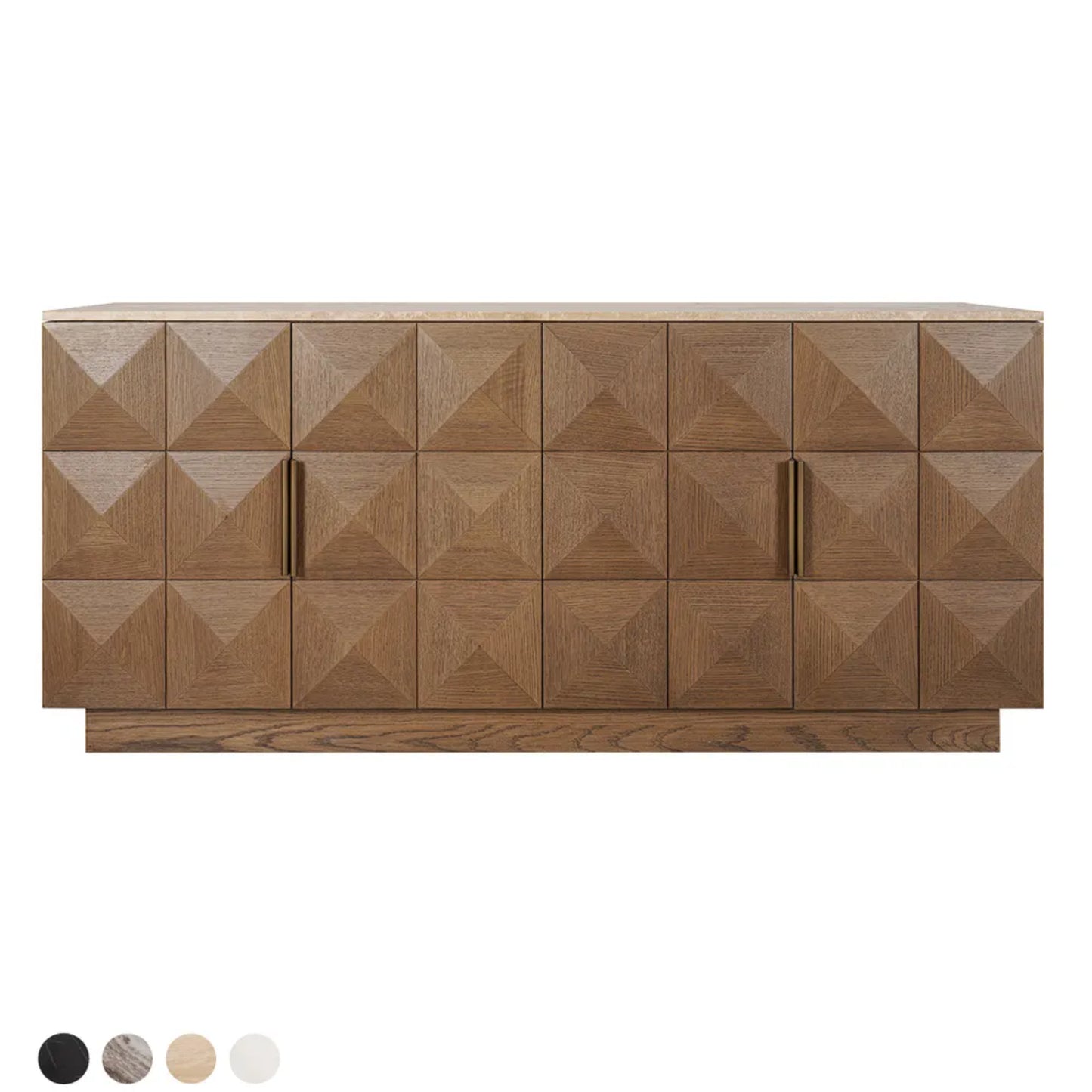 Benedict Sculptural Wooden Buffet Table