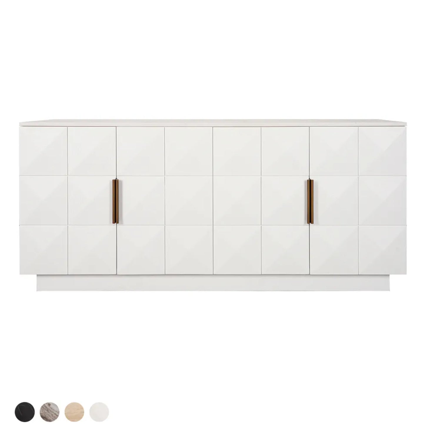 Benedict Sculptural Wooden Buffet Table