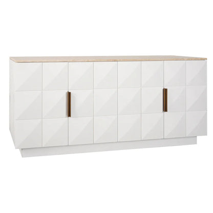 Benedict Sculptural Wooden Buffet Table