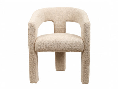 Bordeaux Boucle Fabric Occasional Armchair