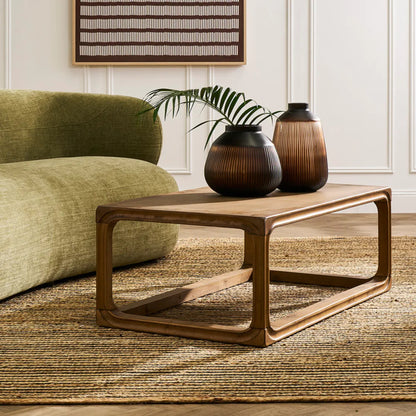 Cadie Rectangle Wooden Coffee Table