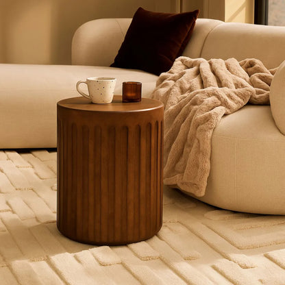 Caleb Sculptural Side Table