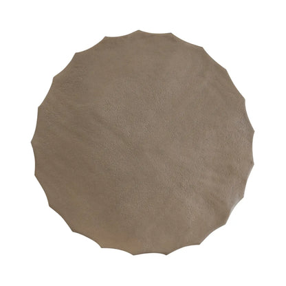 Calloway Sculptural Side Table - Antique Gold