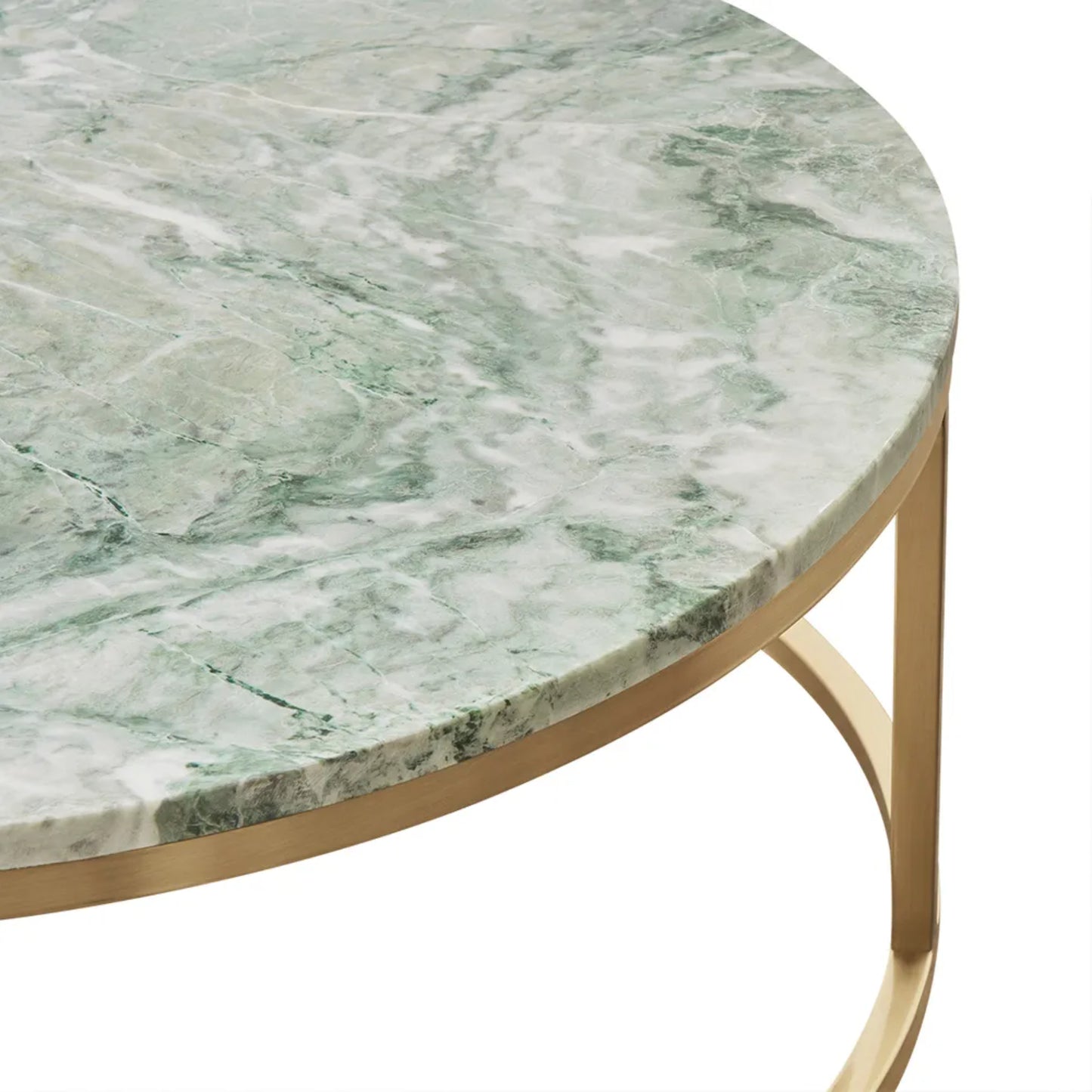 Chloe Dusty Jade Marble Nesting Coffee Table