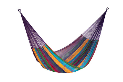 Mayan Legacy Mexican Cotton Hammock - Colorina