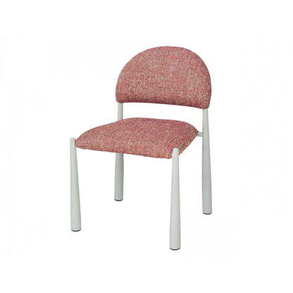 Egypt Textured Fabric Dining Chair Set of 2