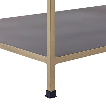 Elliot Aluminium Console Table - Antique Gold