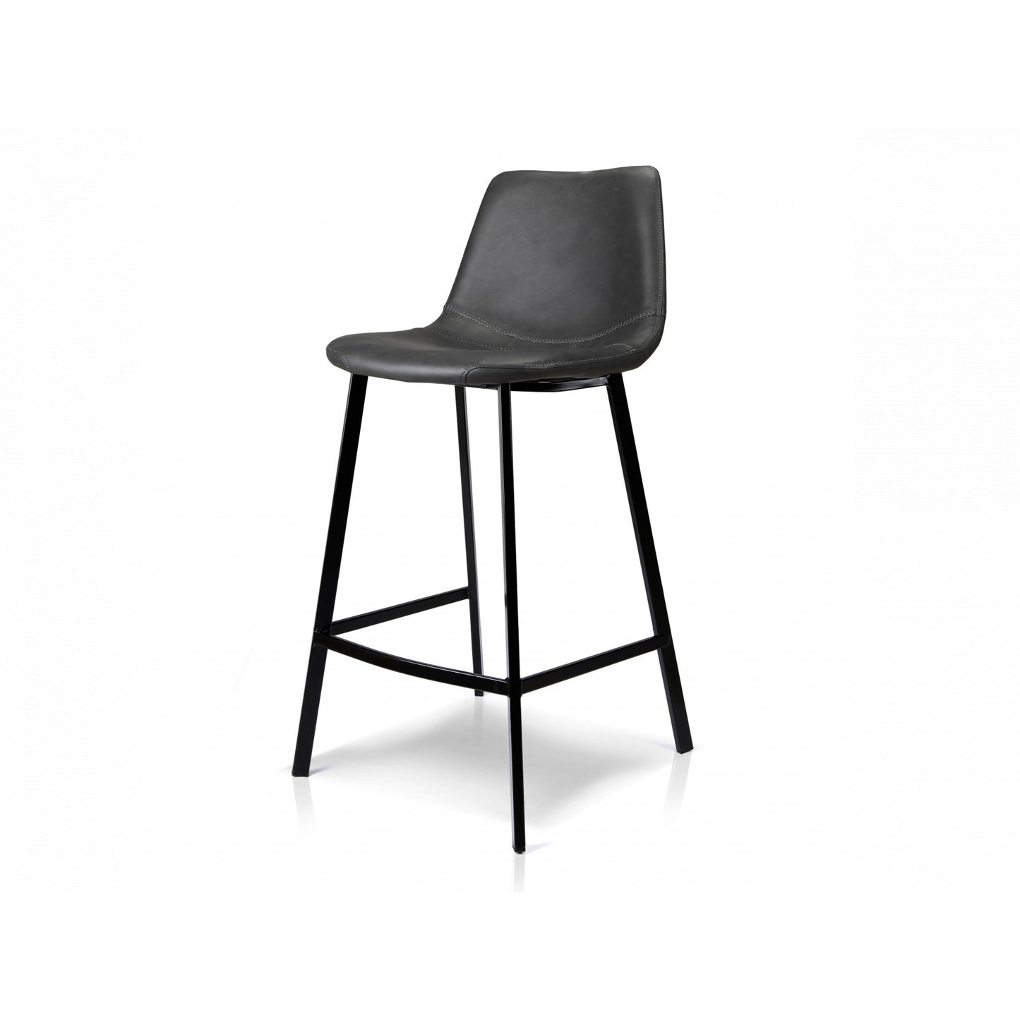 Hugo Eco Leather Bar Stool Set of 2