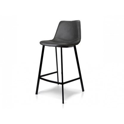 Hugo Eco Leather Bar Stool Set of 2