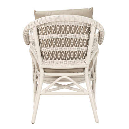 Kingston 3pc Rattan Outdoor Table & Chair Set