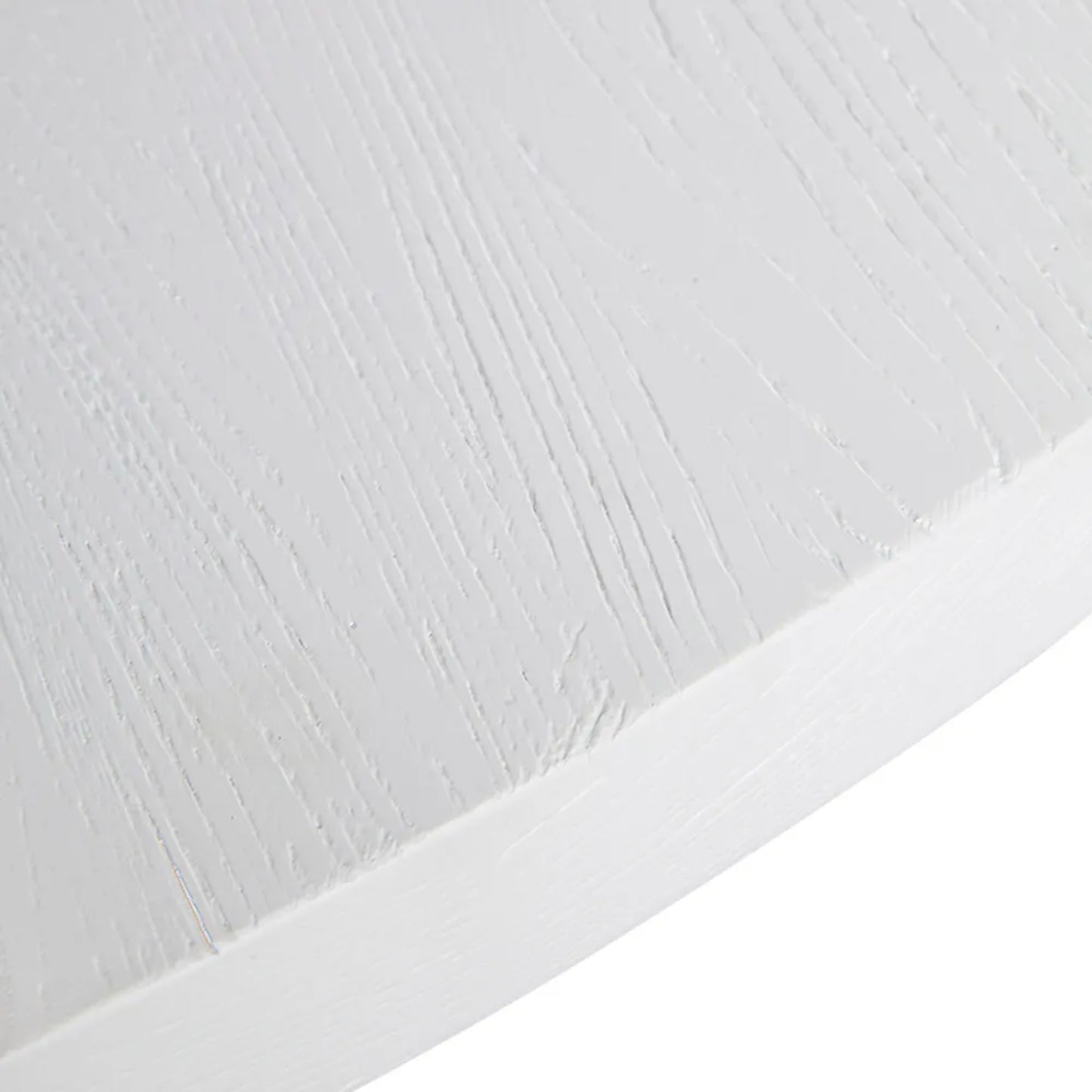 Leeton 1.5m Oak Round Dining Table - White