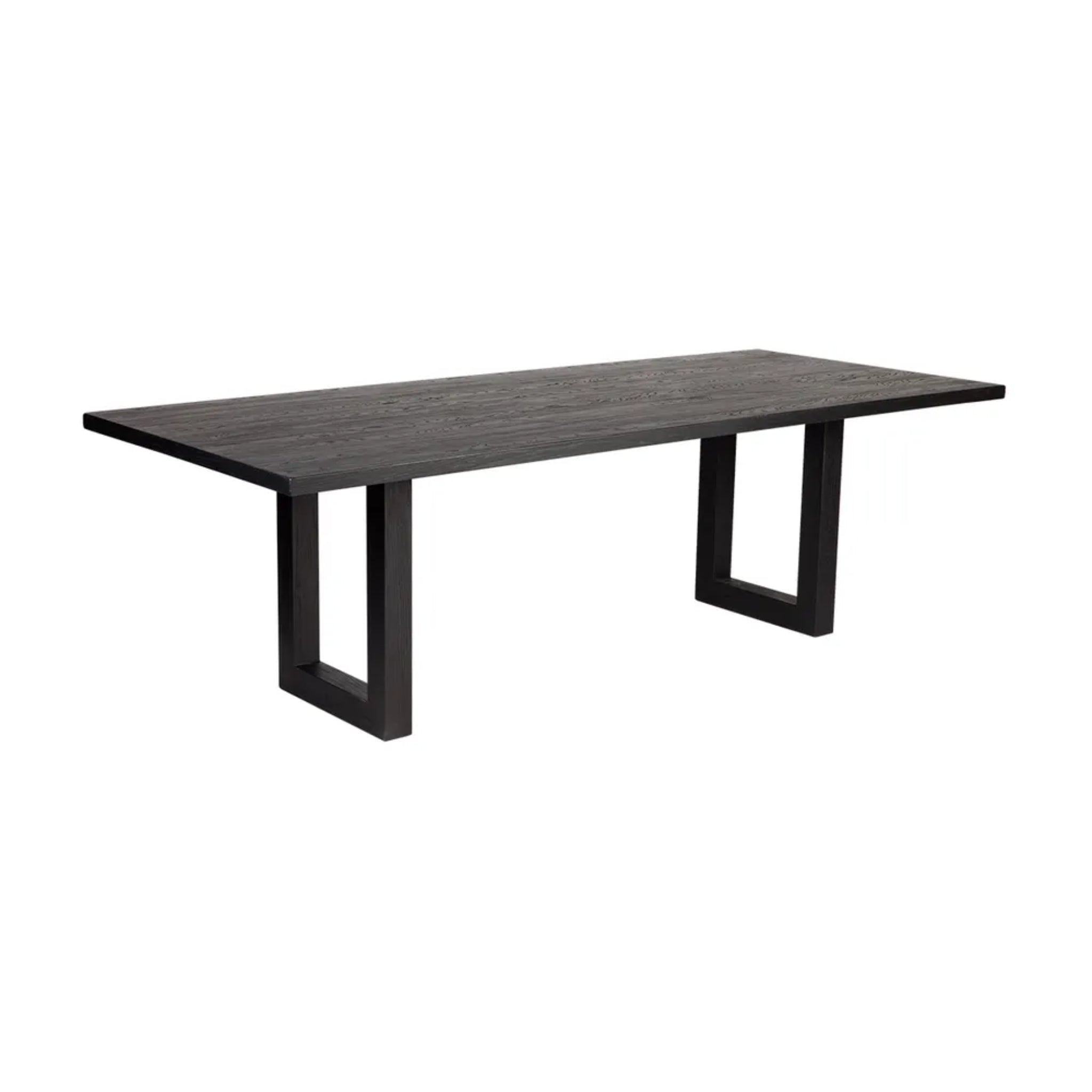 Leeton 2m Oak Dining Table - Black – Alfresco Collective
