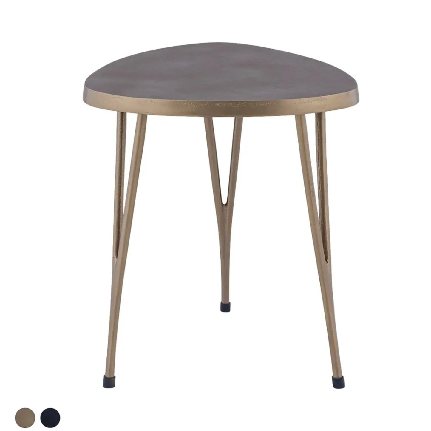 Leila Triangular Side Table
