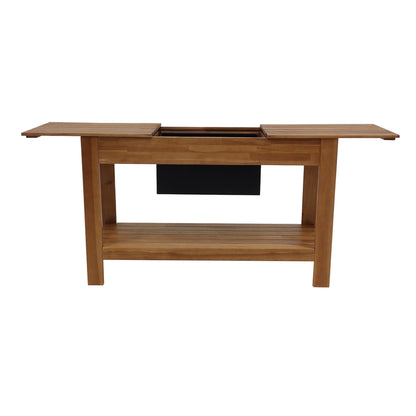 Malibu Wooden Outdoor Expanding Bar Table