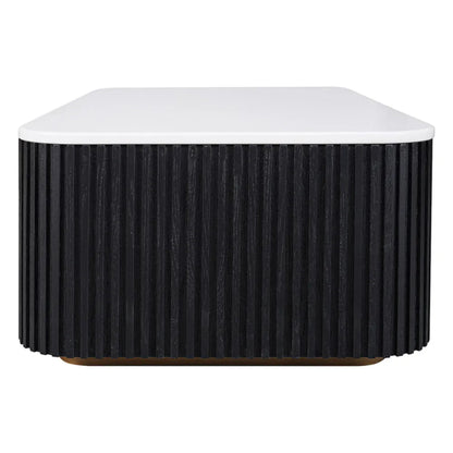 Mason Rectangle Marble Top Coffee Table