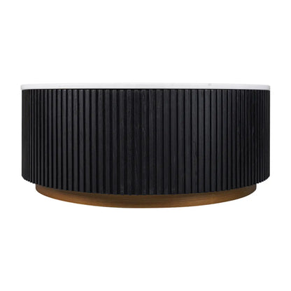 Mason Medium Round Marble Top Coffee Table