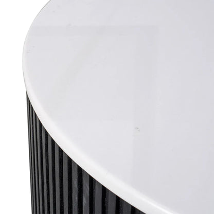 Mason Medium Round Marble Top Coffee Table