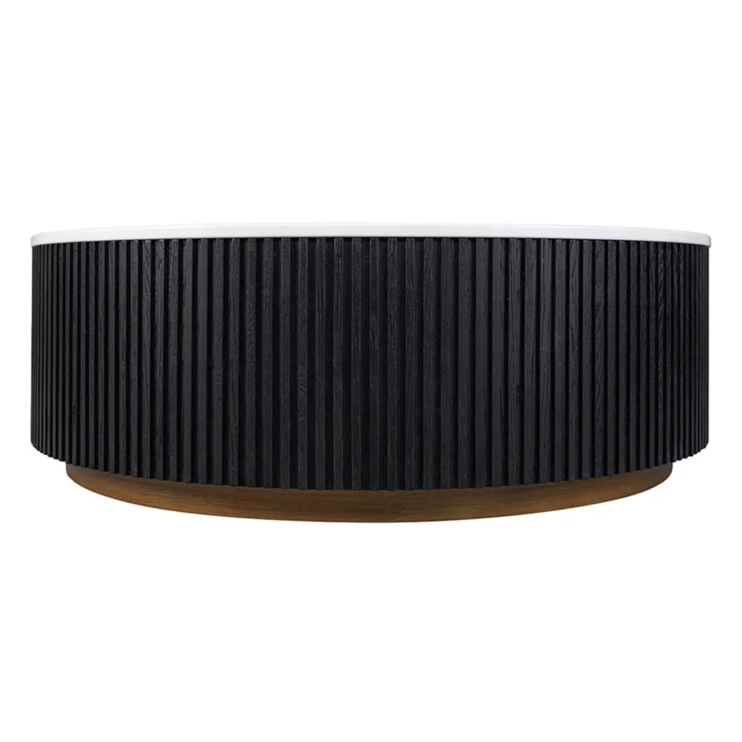 Mason Large Round Marble Top Coffee Table