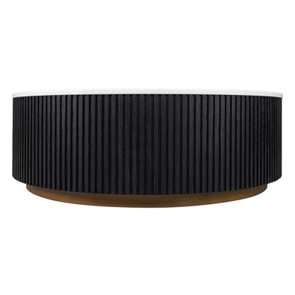 Mason Large Round Marble Top Coffee Table