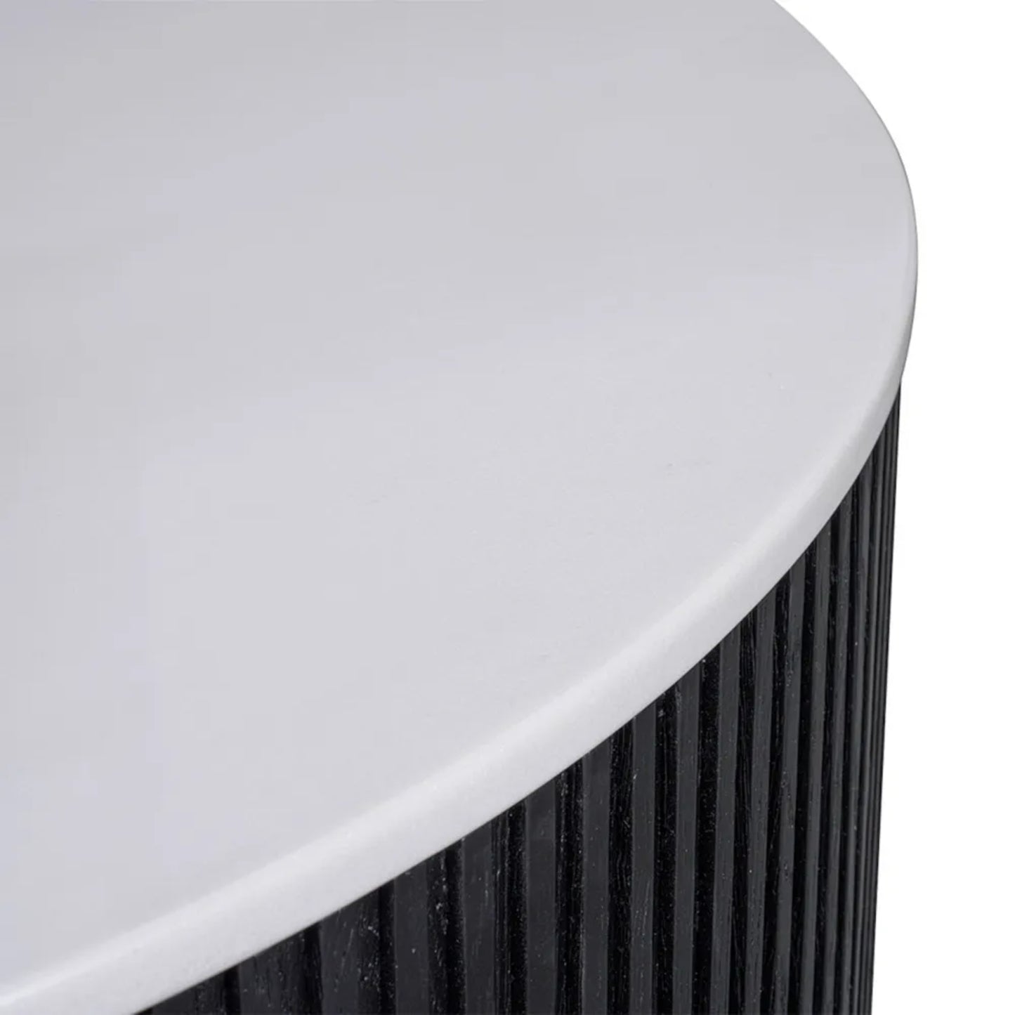 Mason Large Round Marble Top Coffee Table