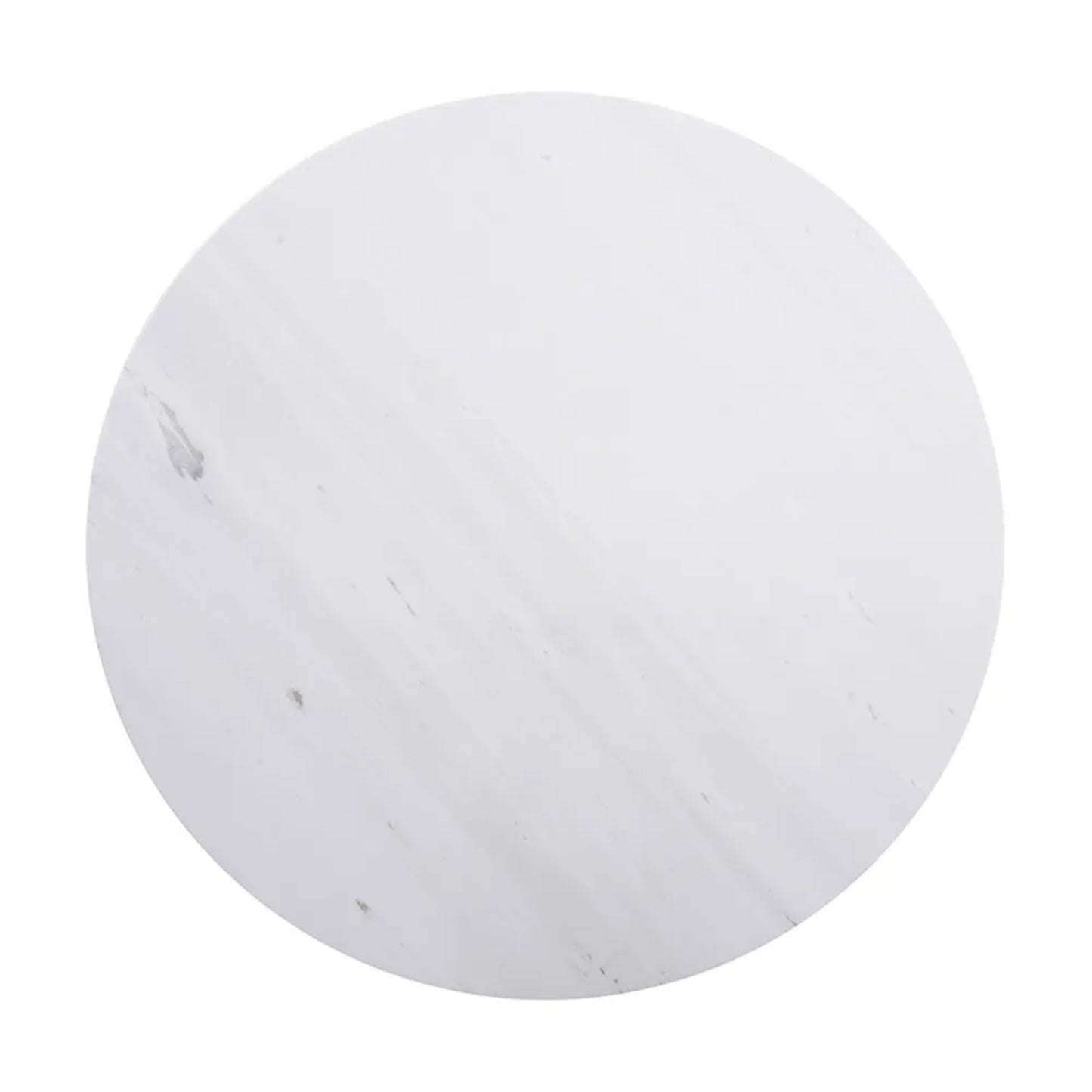 Mason Round Marble Top Side Table