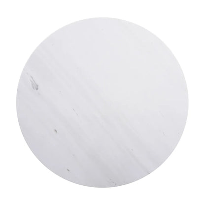 Mason Round Marble Top Side Table