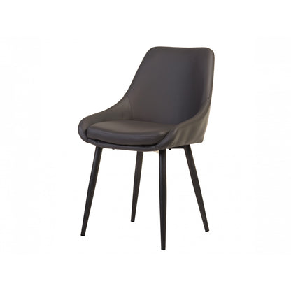 Nash Soft Eco Leather Dining Chair Set of 2