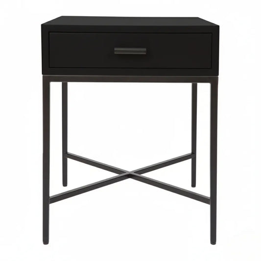 Nessa Single Drawer Bedside Table