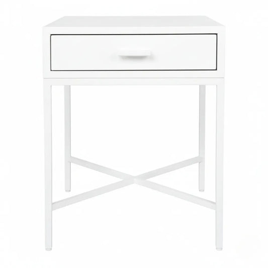 Nessa Single Drawer Bedside Table