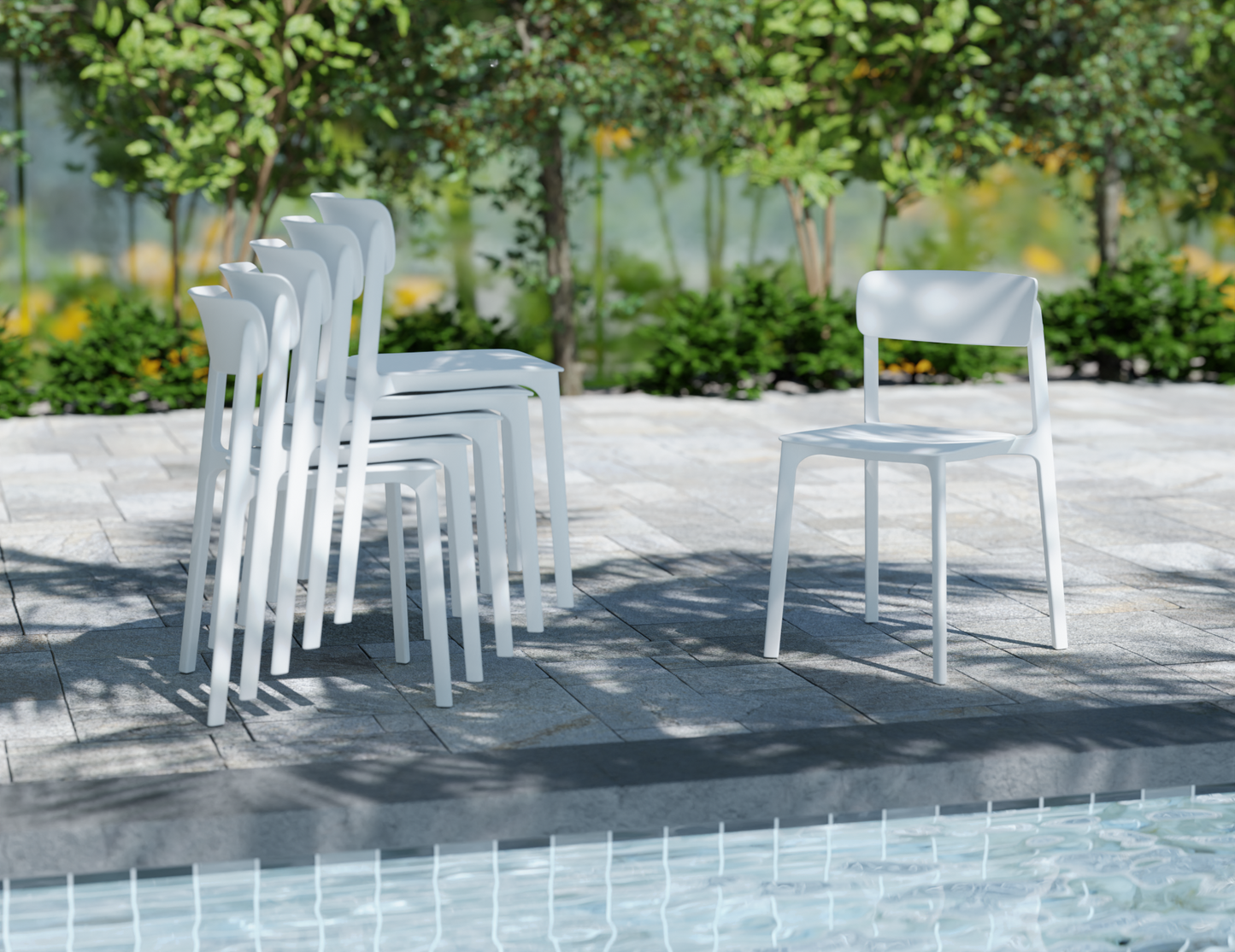 Notion Outdoor Stackable Dining Chair