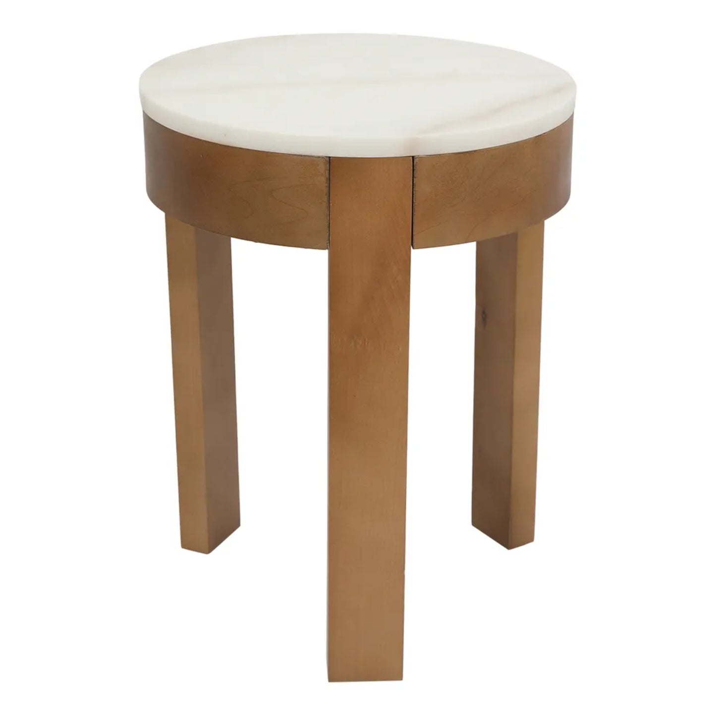 Oliver Small Round Marble Side Table