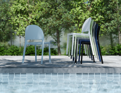 Profile Outdoor Stackable Dining Chair