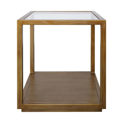 Sadie Large Oak Square Side Table