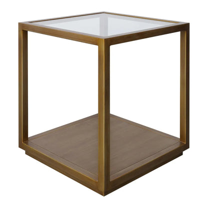 Sadie Large Oak Square Side Table