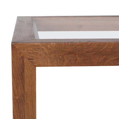 Sadie Large Oak Square Side Table