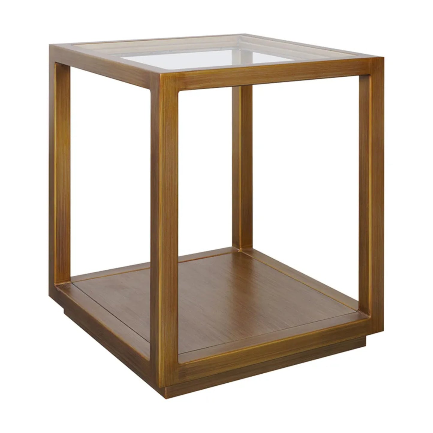 Sadie Medium Oak Square Side Table