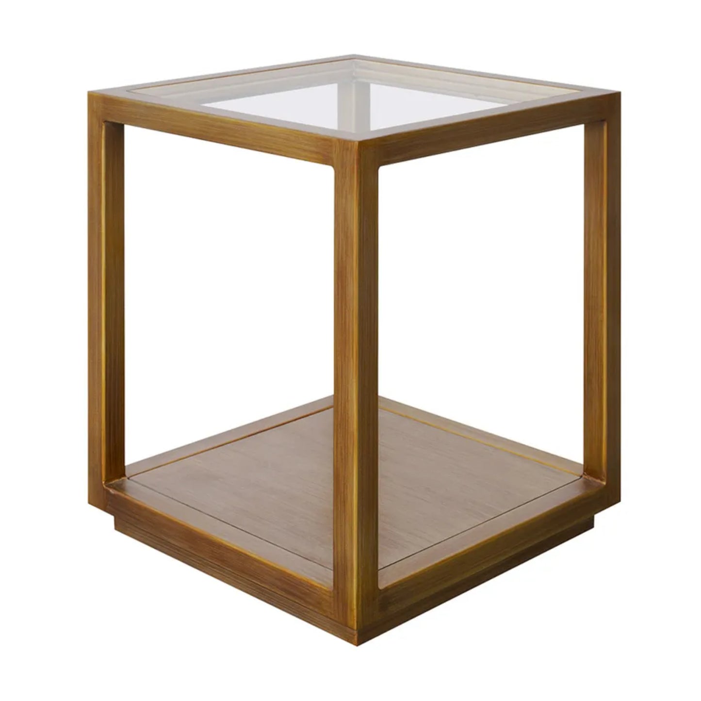 Sadie Medium Oak Square Side Table