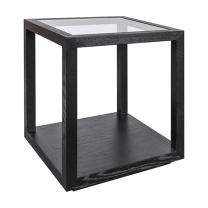 Sadie Medium Oak Square Side Table