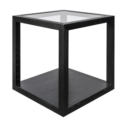 Sadie Medium Oak Square Side Table