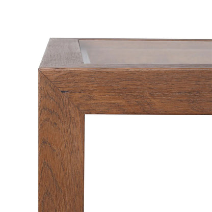 Sadie Medium Oak Square Side Table