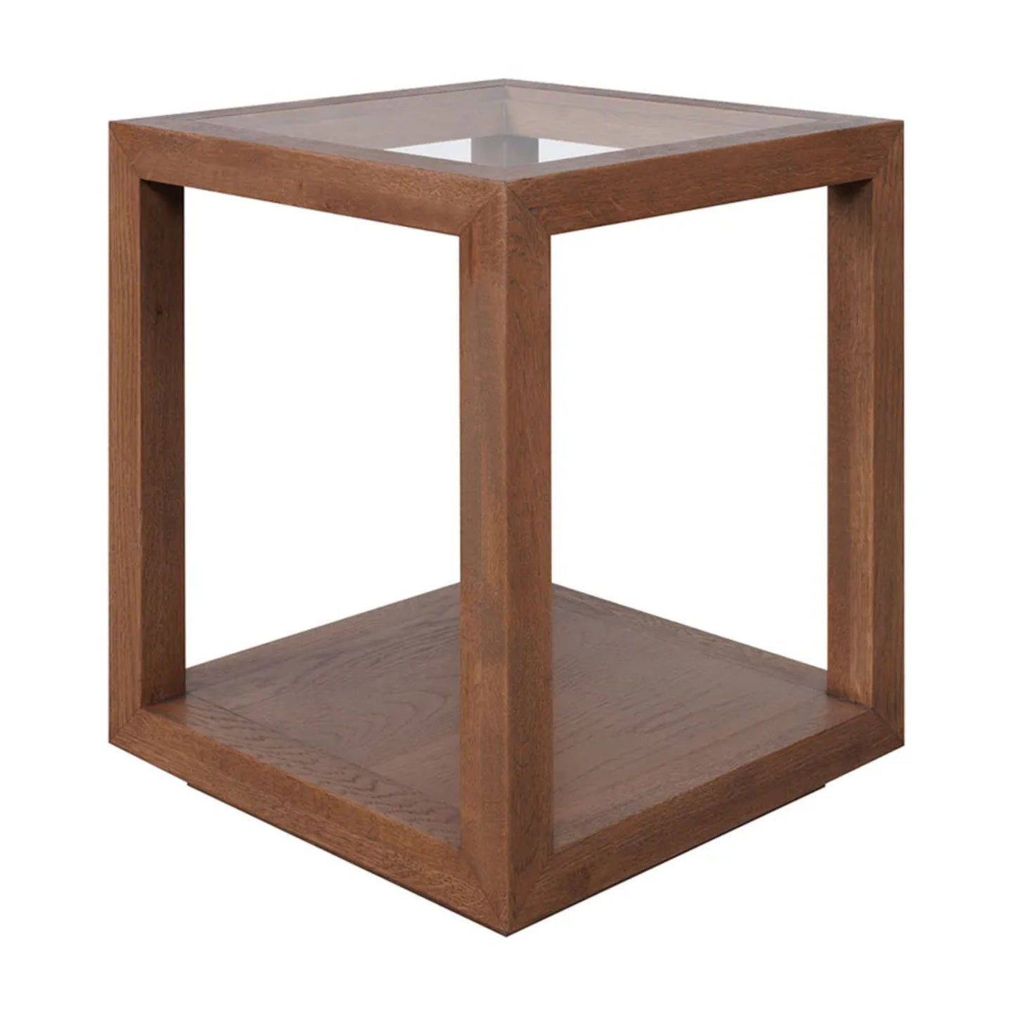 Sadie Medium Oak Square Side Table