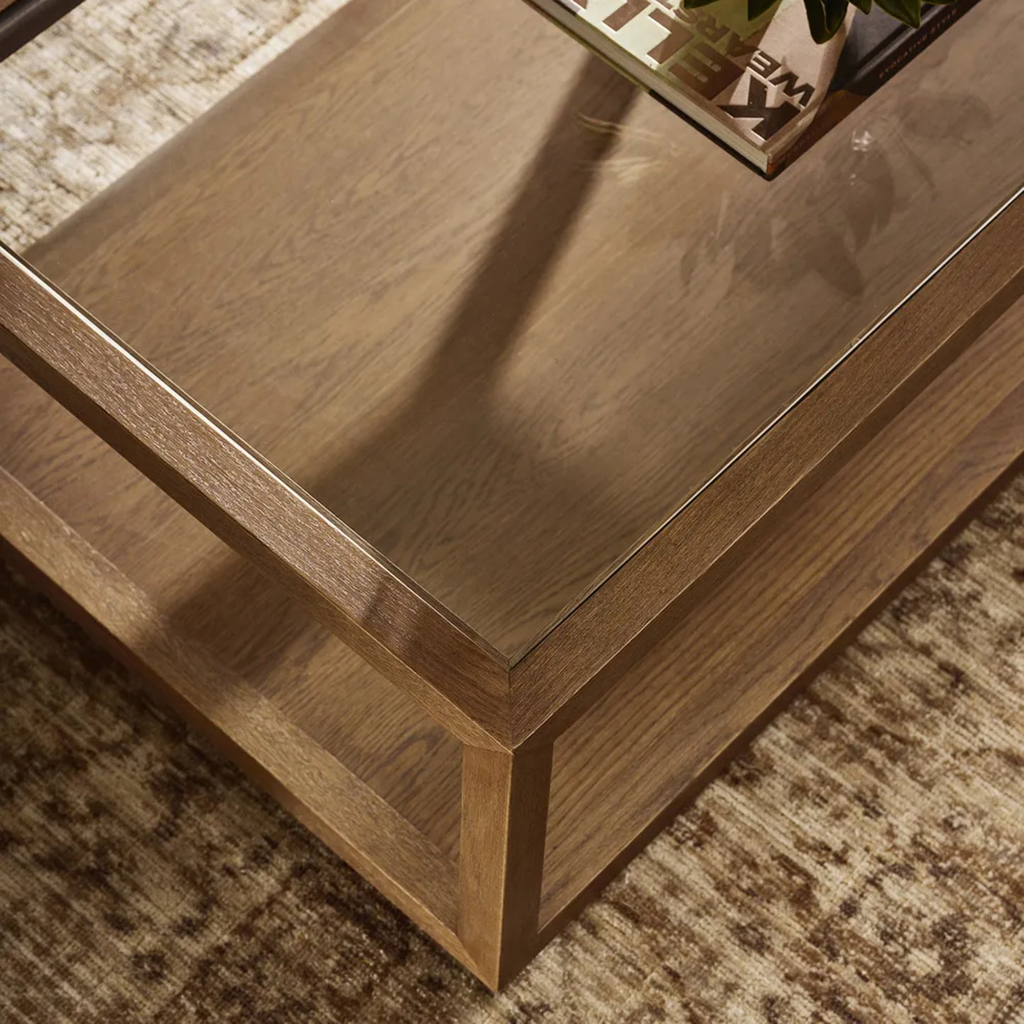 Sadie Large Oak Rectangle Coffee Table
