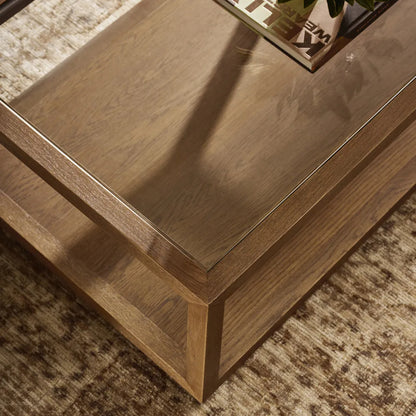 Sadie Large Oak Rectangle Coffee Table
