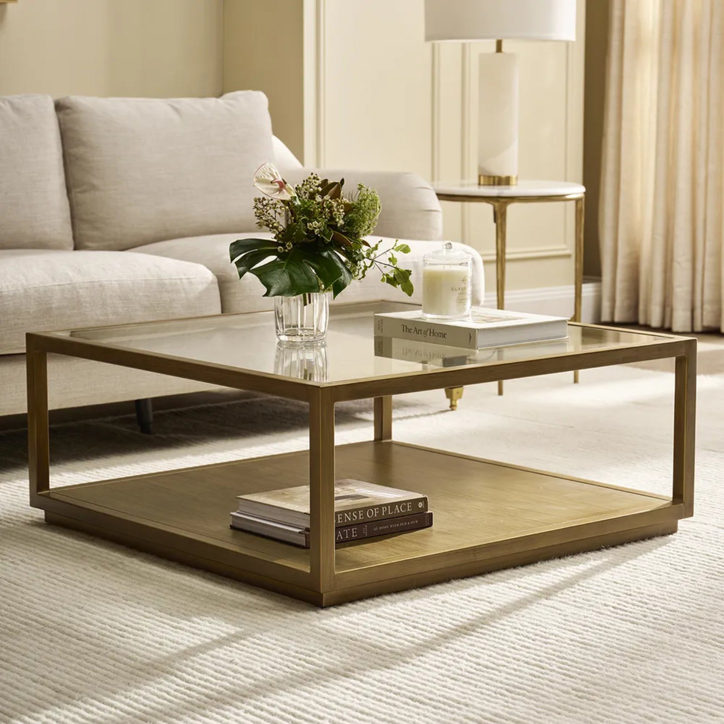 Sadie Oak Square Coffee Table