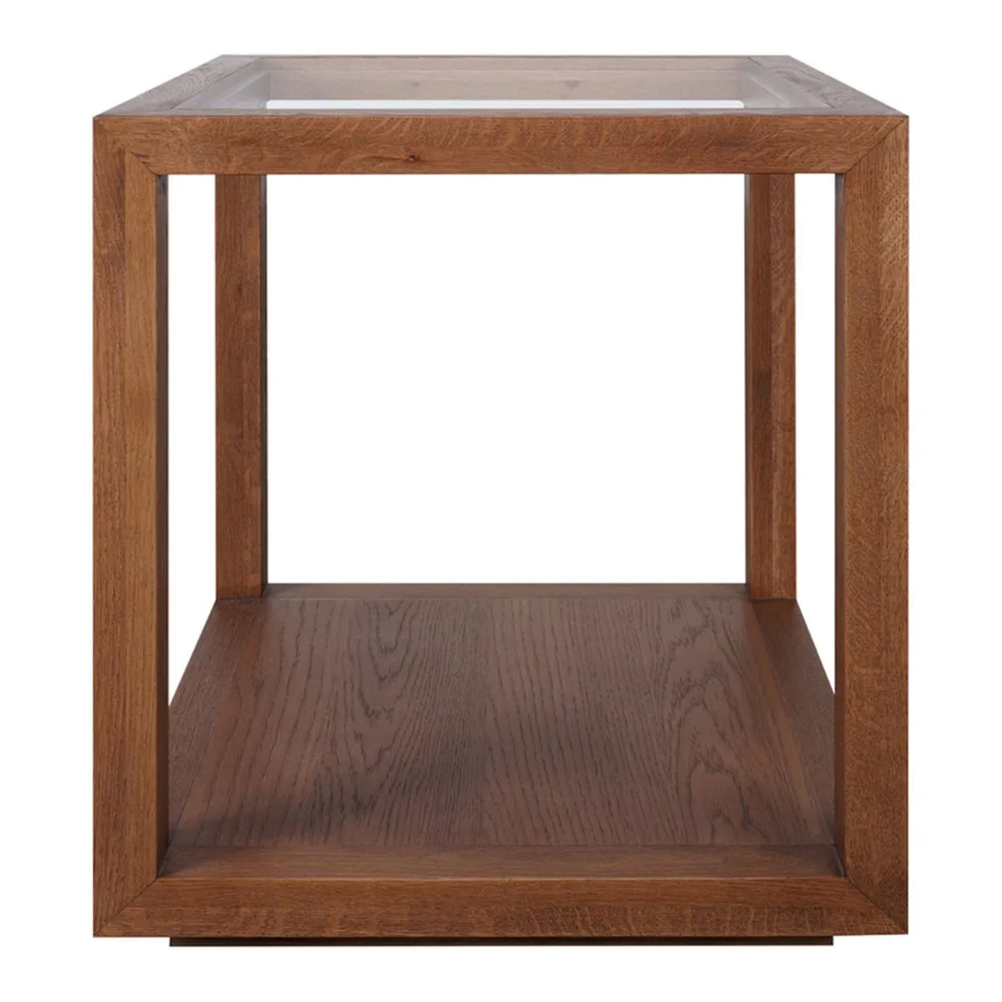 Sadie Medium Oak Square Side Table