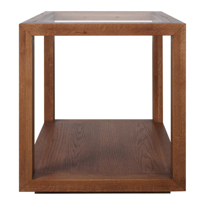 Sadie Medium Oak Square Side Table