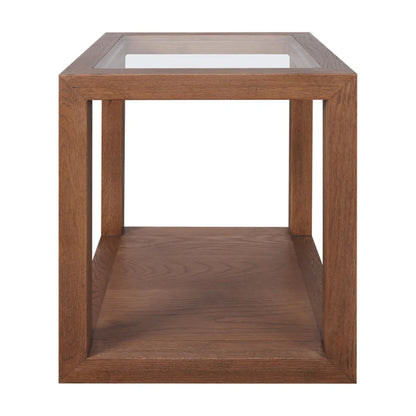 Sadie Large Oak Square Side Table