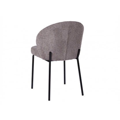 Sofia Boucle Fabric Dining Chair Set of 2