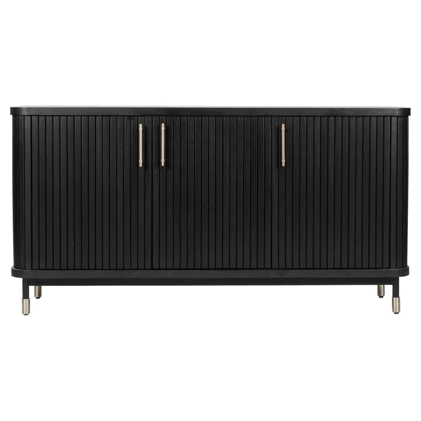 Sophia Fluted Door Wooden Buffet Table